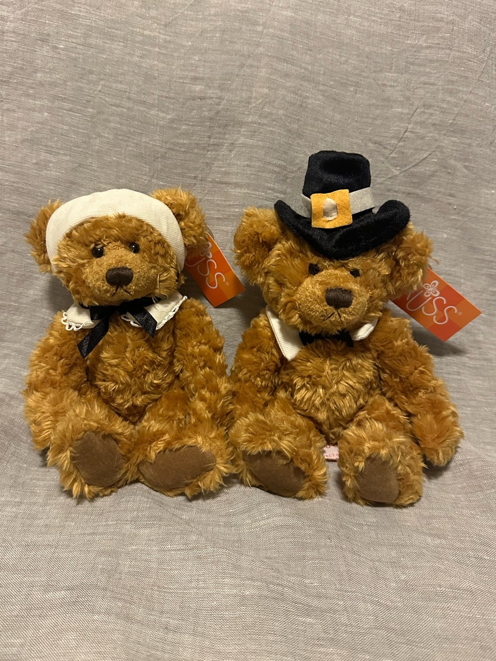 Russ Mayflower and Plymouth Thanksgiving Bears